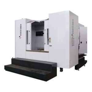Máquina de centro de maquinação horizontal CNC de alta precisão HMC630A com posições duplas