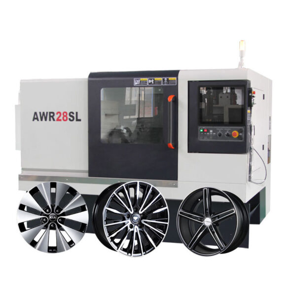AWR28SL Torno de Roda CNC de Precisão para Rodas de Liga Leve para Corte e Maquinação de Jantes - Image 2