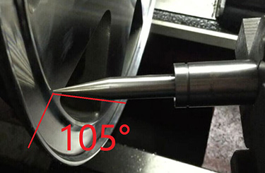 Torno CNC de Roda