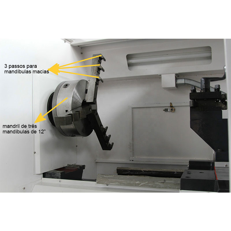 Torno CNC de Roda