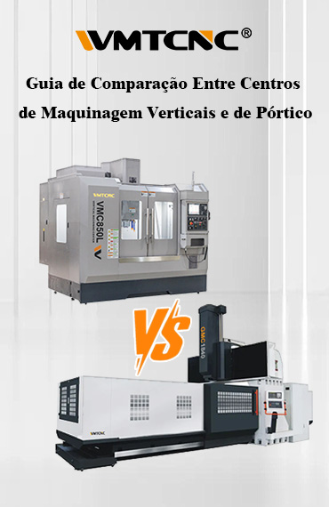 Guia de Comparação Entre Centros de Maquinagem Verticais e de Pórtico post thumbnail