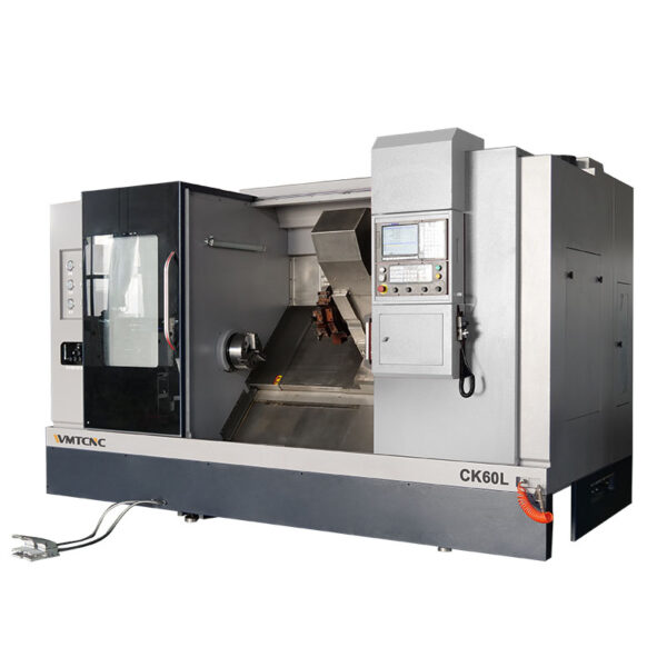 CK60L-Torno-de-Leito-Inclinado-CNC-Automático-Horizontal
